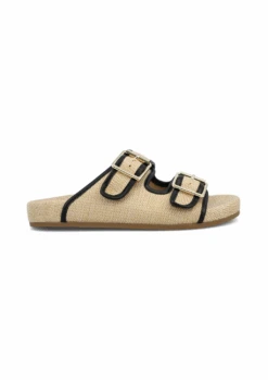 GAZELL - NATURAL/BLACK -Mia GAZELL NATURAL BLACK 2