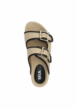 GAZELL - NATURAL/BLACK -Mia GAZELL NATURAL BLACK 4