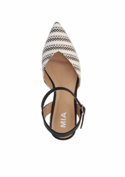 LAWRA - CREAM/BLACK -Mia LAWRA CREAM BLACK NATURAL 4